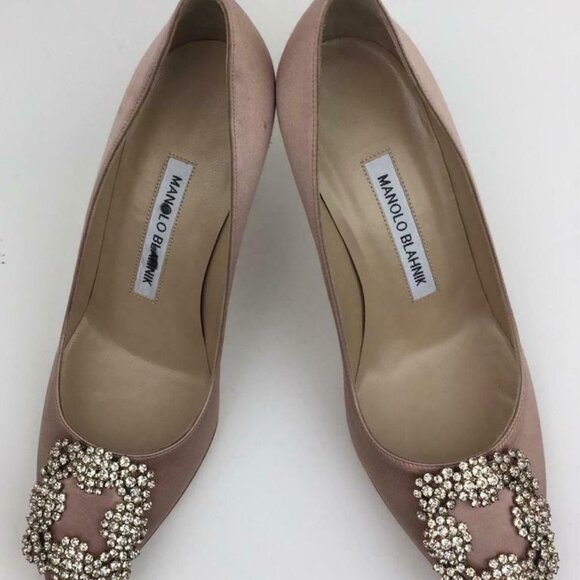 MANOLO BLAHNIK Hangisi Pump sz 6.5 - Picture 6 of 13